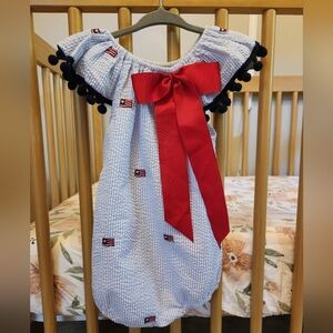 Adorable Baby Bubble with Red Bow